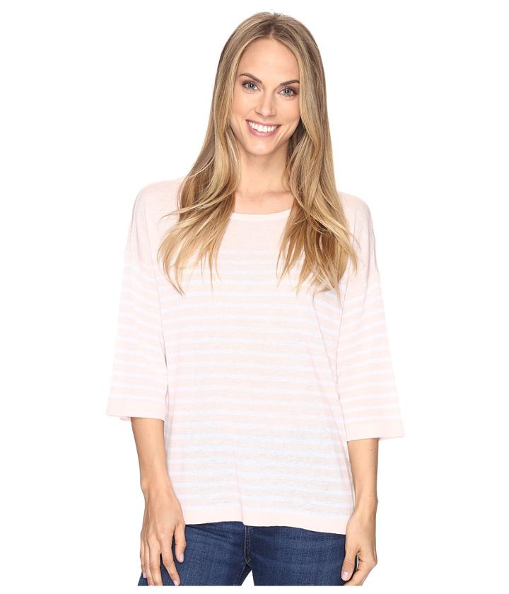 Nydj Serra Sweater (macaron Optic White) Women's Sweater