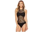 Kenneth Cole Wrapped In Love Monokini (black) Women's Swimsuits One Piece