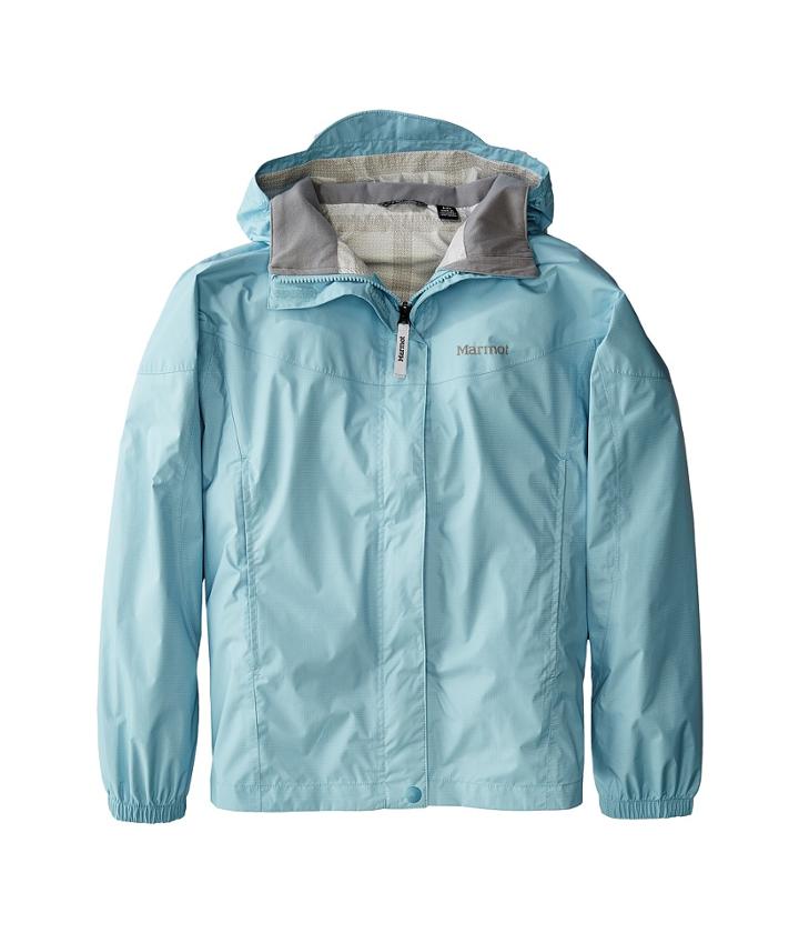 Marmot Kids Girl's Precip Jacket (little Kids/big Kids) (sky High) Girl's Coat