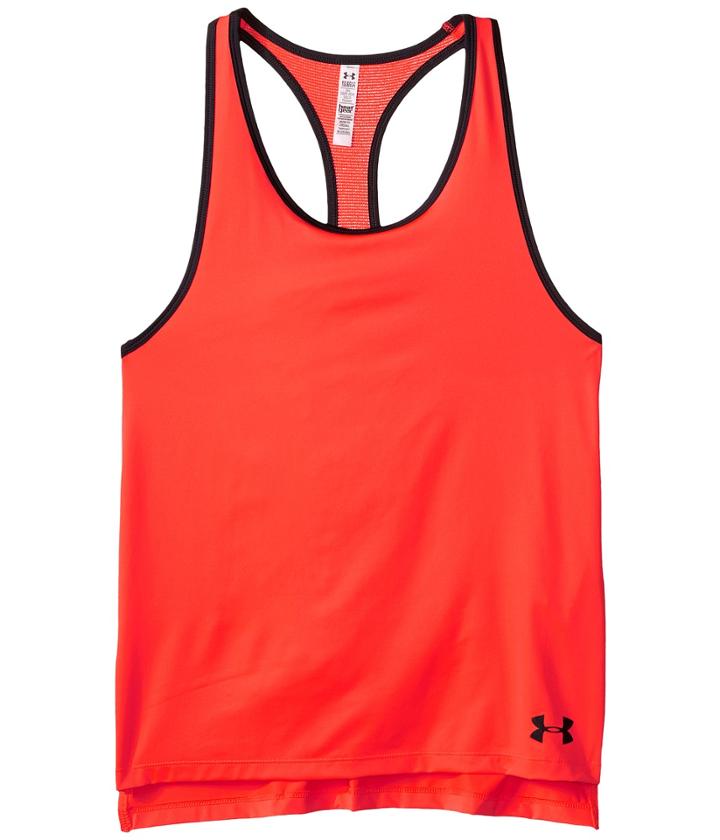 Under Armour Kids Heatgear(r) Alpha Tank (big Kids) (after Burn) Girl's Sleeveless