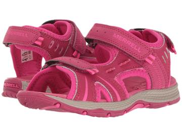 Merrell Kids Panther (toddler/little Kid) (berry) Girls Shoes