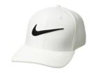 Nike Train Vapor Swooshflex Hat (white/white/black/black) Caps
