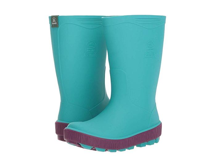 Kamik Kids Riptide (little Kid/big Kid) (teal) Girls Shoes