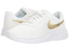 Nike Kids Tanjun (little Kid) (summit White/metallic Gold Star/white) Boys Shoes