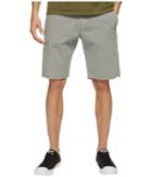 Lucky Brand Rip Stop Utility Shorts (frost Gray) Men's Shorts