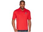 Champion College Texas Tech Red Raiders Textured Solid Polo (scarlet) Men's Short Sleeve Pullover
