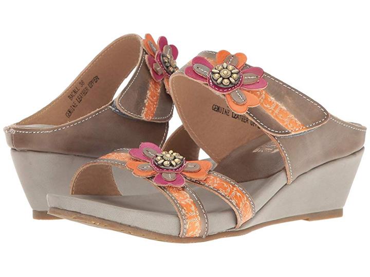 L'artiste By Spring Step Bacall (grey) Women's Shoes