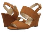 Athena Alexander Slayte (tan Suede) Women's Wedge Shoes