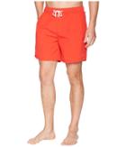 Original Penguin Daddy Swim Trunks (flame Scarlet) Men's Swimwear