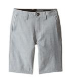 Volcom Kids Frickin Snt Static Shorts (big Kids) (pewter) Boy's Shorts