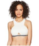 Roxy Western Escape Crop Top (marshmallow) Women's Swimwear