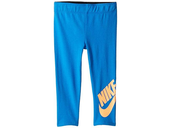 Nike Kids Sportswear Legacy Leggings (toddler) (signal Blue) Girl's Casual Pants