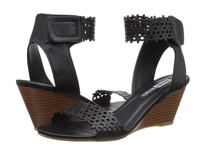 Xoxo Sadler (black) Women's Sandals