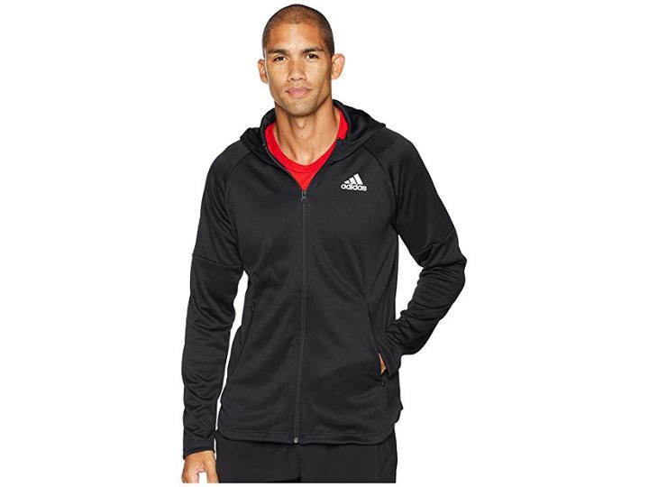 Adidas Team Issue Lite Hoodie (black/black) Men's Sweatshirt