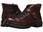 Frye George Norwegian Hiker (cognac Vintage Pull Up) Men's Lace-up Boots