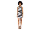 Nicole Miller Mini Dress (black/white) Women's Dress