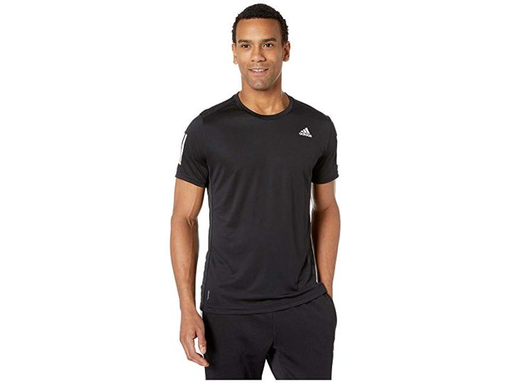 Adidas Own The Run Tee (black/white) Men's T Shirt
