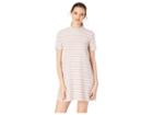 Bcbgeneration Turtle Neck A-line Dress (rose Smoke Combo) Women's Dress