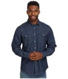 Mountain Khakis Original Mountain Denim Shirt (dark Indigo) Men's T Shirt