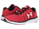 Under Armour Kids Ua Bgs Micro G Fuel Rn 2 (big Kid) (red/white) Boys Shoes