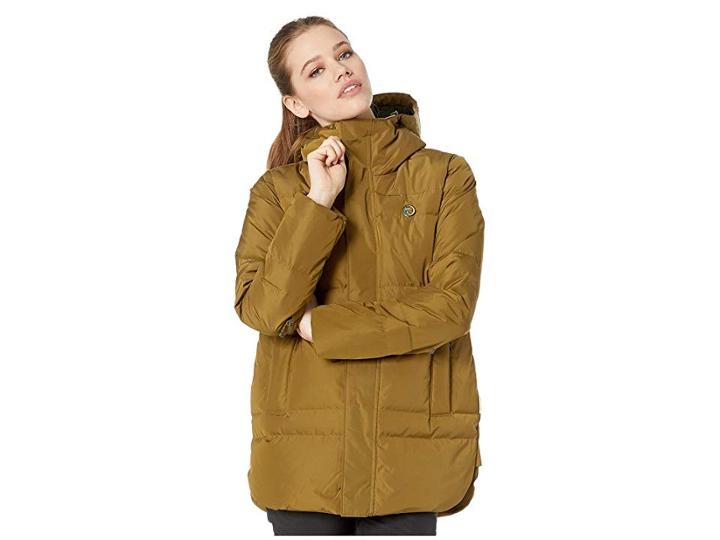 Burton Mora Moss Down Jacket (hickory) Women's Coat
