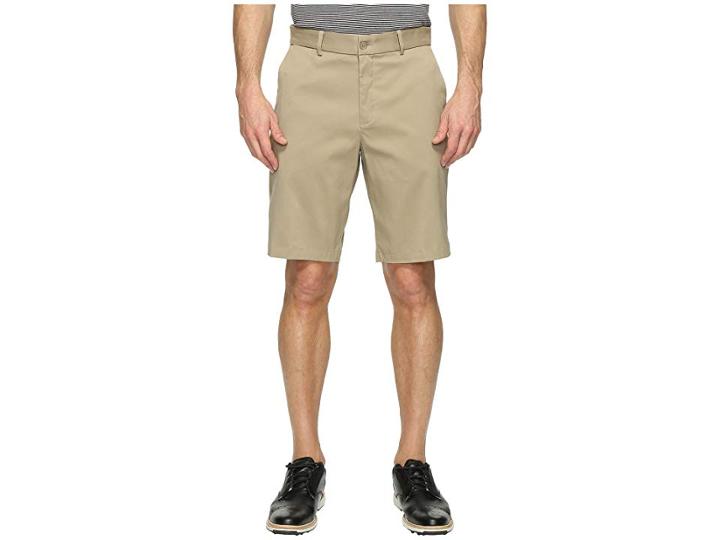 Nike Golf Flat Front Shorts (khaki/khaki) Men's Shorts