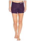 Nike Pro 3 Training Short (grand Purple/white) Women's Shorts