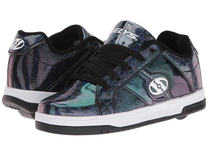 Heelys Split (little Kid/big Kid/adult) (black/hologram) Kids Shoes