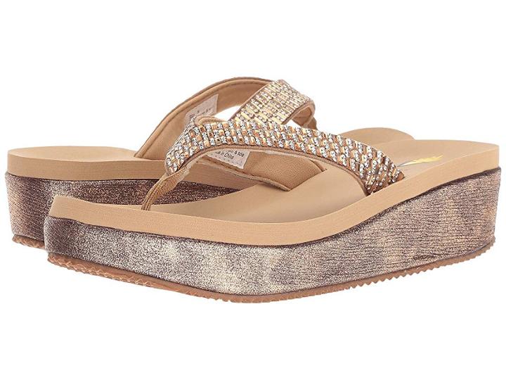 Volatile Winner (rose Gold) Women's Sandals