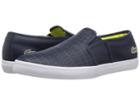 Lacoste Gazon 118 2 (navy/fluro Yellow) Women's Shoes