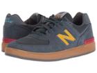 New Balance Numeric Am574 (light Navy/gum) Men's Skate Shoes