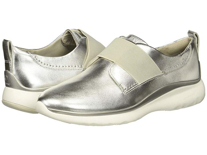 Cole Haan 3.zerogrand Oxford (argento Leather) Women's Shoes