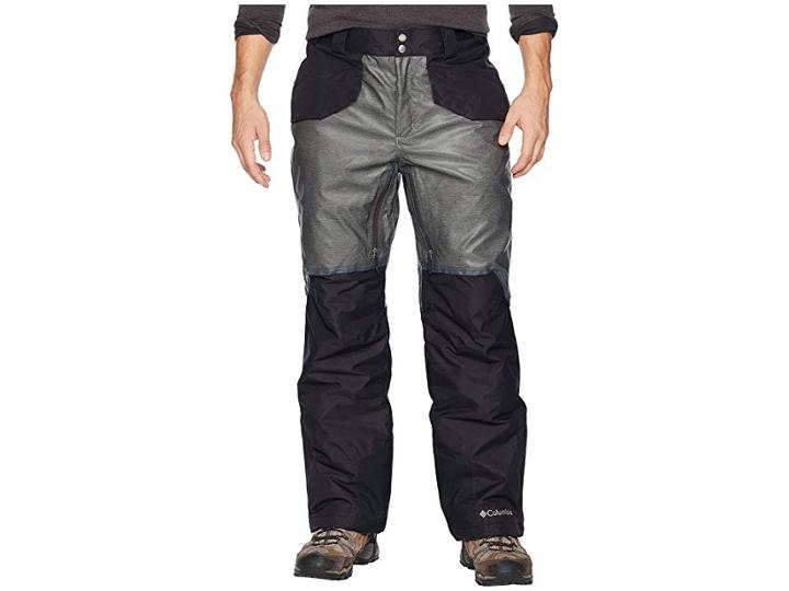 Columbia Outdrytm Glacial Hybrid Pants (charcoal Heather/black) Men's Casual Pants