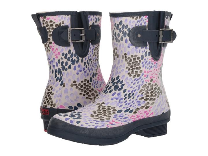 Chooka Tillie Mid Rain Boots (navy) Women's Rain Boots