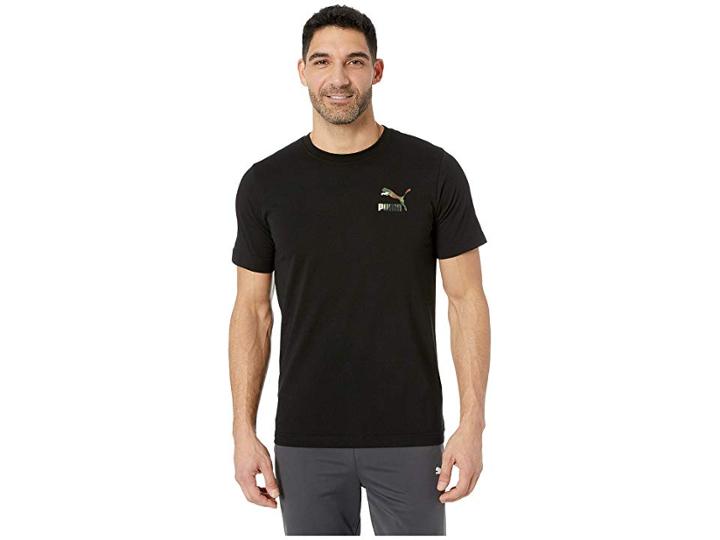 Puma Wild Pack Tee (puma Black) Men's T Shirt