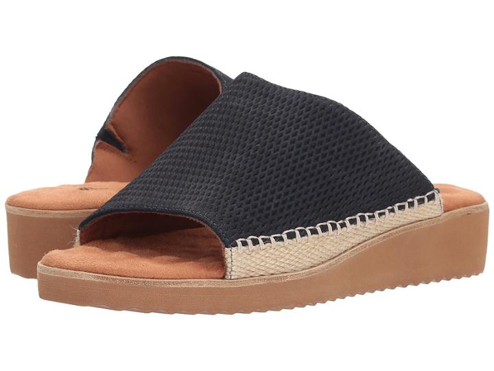 Walking Cradles Henna (navy Stamped Nubuck) Women's  Shoes