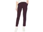 Tommy Hilfiger Stretch Knit Pants (black Currant) Women's Casual Pants