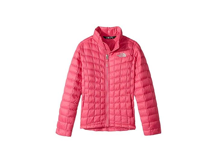 The North Face Kids Thermoball Full Zip (little Kids/big Kids) (petticoat Pink) Girl's Coat
