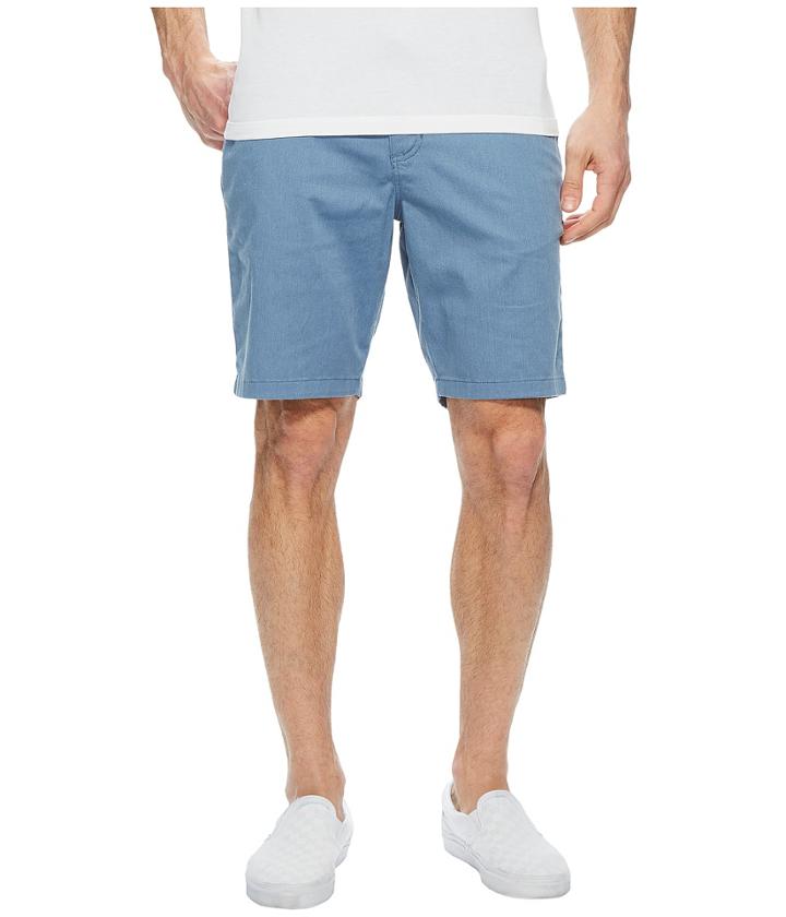Vans Authentic Stretch Shorts (copen Blue Heather) Men's Shorts