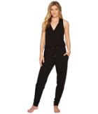 Splendid Studio Jumpsuit Solid Jersey (black) Women's Jumpsuit & Rompers One Piece