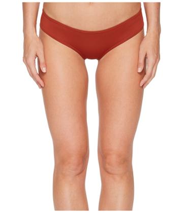 O'neill Salt Water Solids Hipster Bottoms (brandy) Women's Swimwear