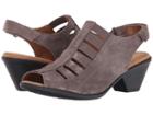 Comfortiva Faye (smoke Distressed Foil Suede) Women's 1-2 Inch Heel Shoes