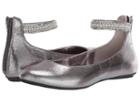Steve Madden Kids Ziler (toddler/little Kid/big Kid) (pewter) Girls Shoes
