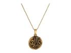 Alex And Ani Reed Expandable Necklace (rafaelian Gold) Necklace
