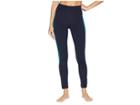 Adidas Believe This High-rise 7/8 Tights (legend Ink/hi-resolution Aqua) Women's Casual Pants