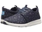 Toms Del Rey (navy Light Burst) Women's Lace Up Casual Shoes