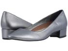 Walking Cradles Heidi (dark Silver Metallic Leather) Women's 1-2 Inch Heel Shoes