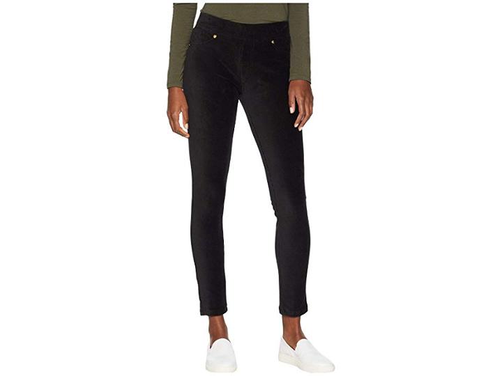 Michael Michael Kors Corduroy Pull-on Leggings (black) Women's Casual Pants