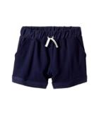 Splendid Littles Cuffed Shorts (big Kids) (navy) Girl's Shorts