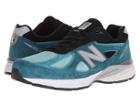 New Balance M990v4 (moroccan Blue/dark Cyan) Men's Shoes